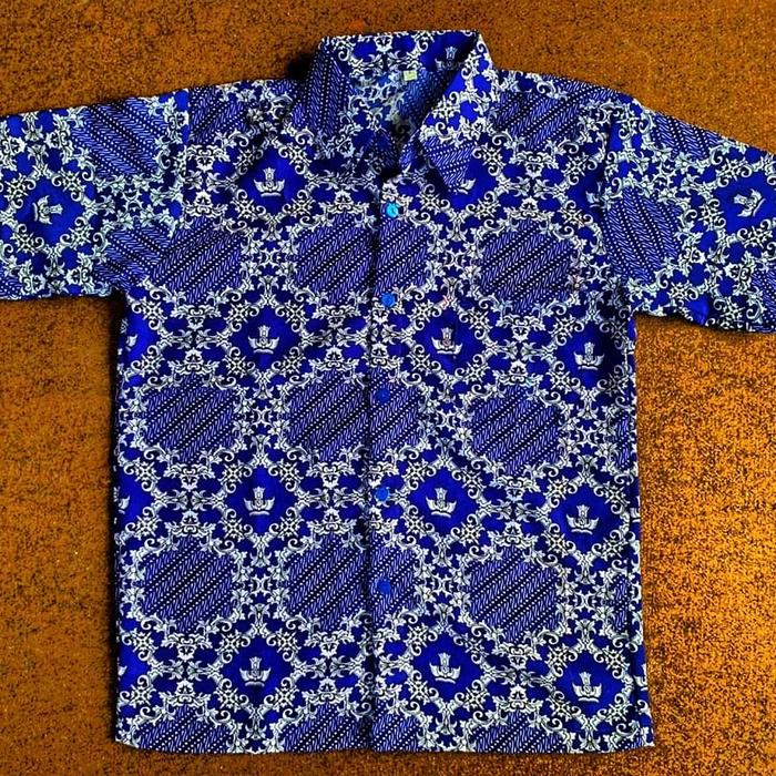 Batik Sd Warna Biru